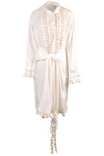 LOEWE WHITE COTTON MAXI DRESS