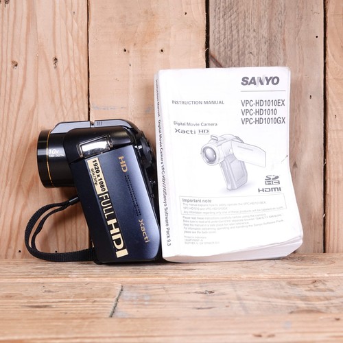 Faulty sanyo xacti hd1010 - sanyo,