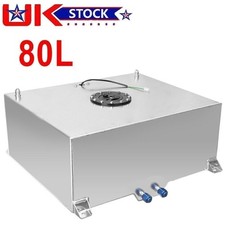 20 Gallon / 80 Litre Aluminum Fuel Cell Tank w/Sending Unit UK STOCK