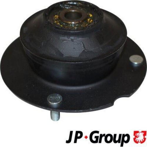 Front axle suspension strut - axle,