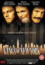 Gangs of New York Leonardo DiCaprio 2003 DVD Top-quality Free UK shipping