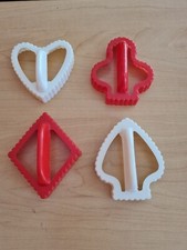   Vintage Set of 4  Plastic