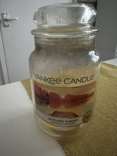 Yankee Candle Autumn Sunset 623g EMPTY candle Jar 