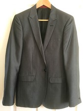 Ventuno 21 Mens Slim Fit Grey Blazer Jacket UK 36"R