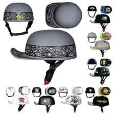 Retro Motorcycle Half Helmet