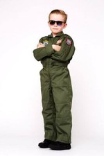 BOYS RAF FLIGHT SUIT RED