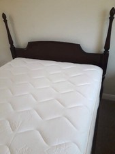 Stag Minstrel Mahogany Double Bed Surround 4 Poster Bed Frame