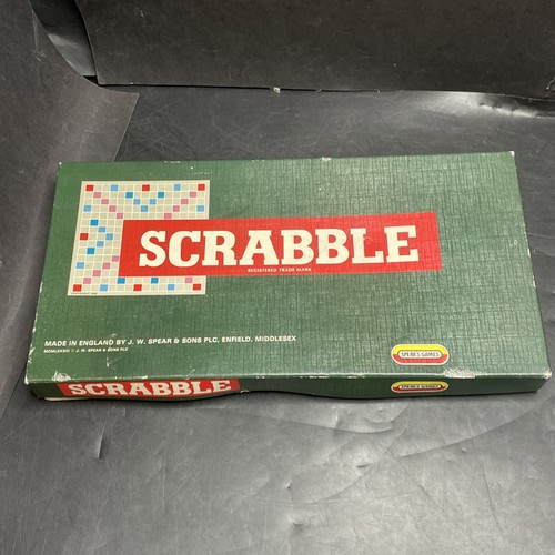 Vintage scrabble board - vintage,