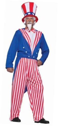 Novelties men size uncle sam - size,