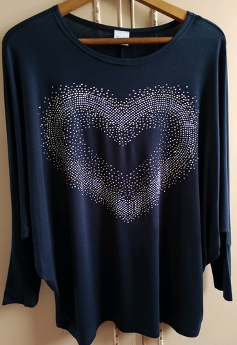 Ladies batwing one size top - one,