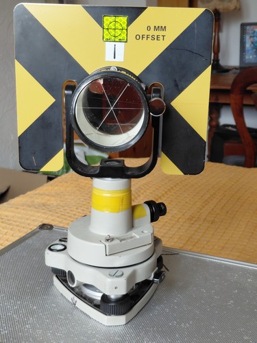 Surveyor prism station with - station,