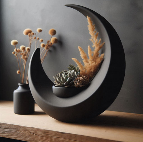 Designer crescent moon - designer,