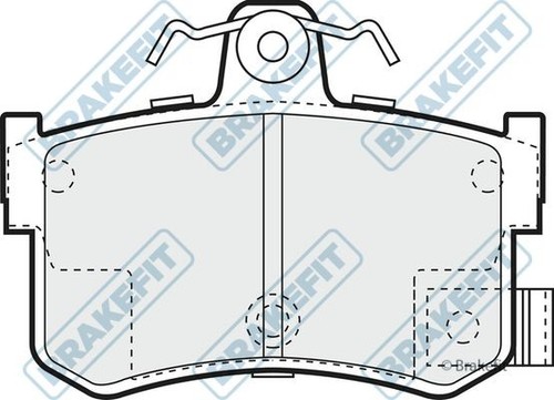 Apec rear brake - rear, set