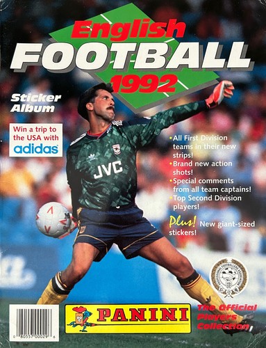 Panini english football 1992 - english,