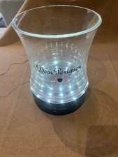 Rare Dom Perignon Champagne Bucket With LED Stand