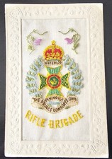 ​WW1 Silk Postcard - The
