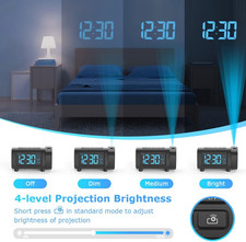 Projection Alarm Clock Bedside