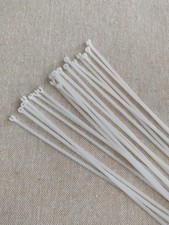 Ultra Thin Cable Ties 14 Inch 2mm Metal Tooth. For Reborn Cloth Bodies