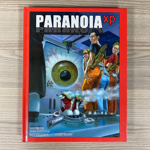 Paranoia hardback sci fi - paranoia, xp
