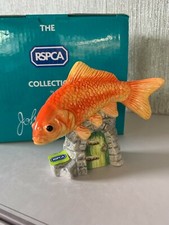 JOHN BESWICK GOLDFISH ORANGE  PET PALS RSPCA GLOSS PERFECT BOXED NEW