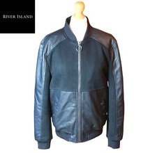 River Island Men's Faux