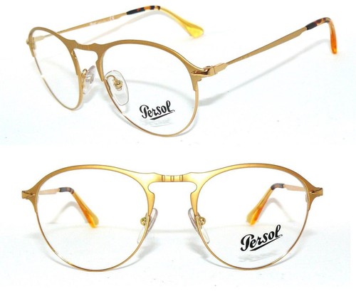 Persol eyeglasses gold matte - persol,