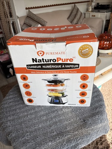 Food steamer 800w naturopure - food,