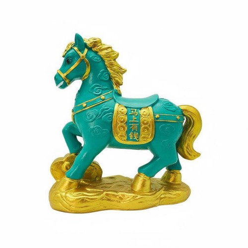 Resin horse coin - resin,