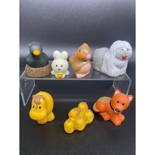 Happyland Animals Domestic x 7 Imaginative Play Preschool Toys