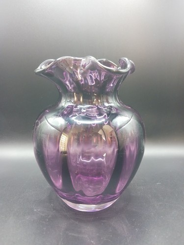 Dartington glass amethyst plum - glass,