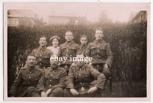 Military postcard ww1 soldiers - postcard,