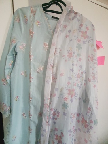 Sky blue piece - blue, 3‑piece