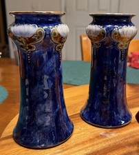 Pair Antique Royal Doulton