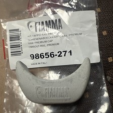 FIAMMA BIKE RACK END CAP IN GREY for Early Premium PRO C cycle rails 98656-271