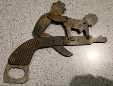 Scarce Vintage Moving French Erotic Bakelite / Plastic Bottle Opener