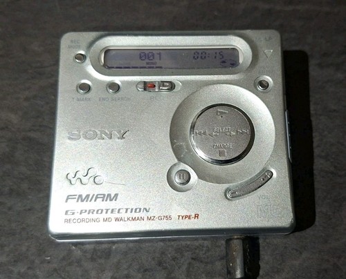 Sony g755 minidisc portabke - sony,