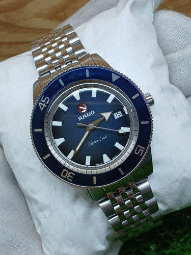 Rado captain cook blue dial - rado,