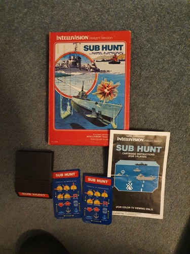 Sub hunt mattel intellivision - sub,