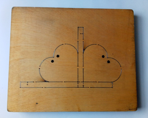 Accucut wooden die box - die,