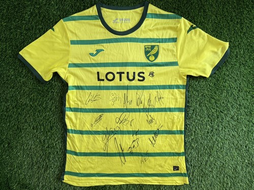 Genuine norwich city signed - norwich,