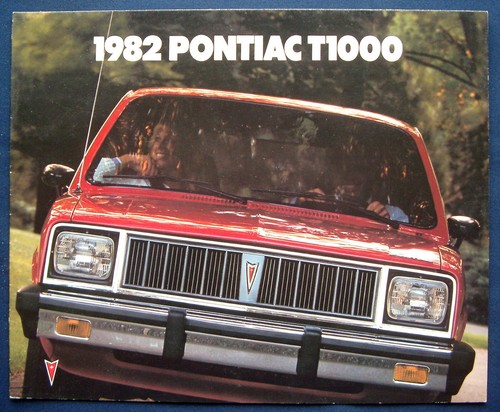 1982 pontiac t1000 - 1982, (usa)