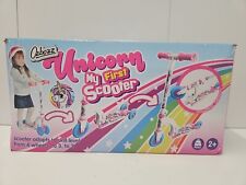 Ozbozz My First Folding Childrens Scooter - Unicorn. New (Box Damaged)