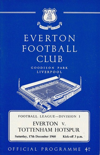 Everton tottenham 1960 1961 - tottenham, 1960/1961