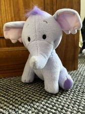 Vintage Disney Fisher Price Heffalump Soft  Plush Toy From Winnie The Pooh