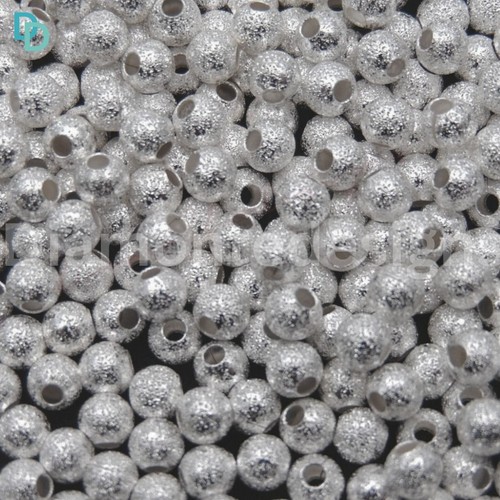 Pcs 4mm silver - 50,
