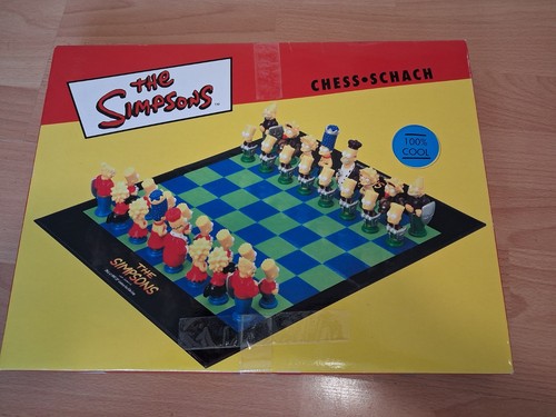 The simpsons vintage chess - simpsons,