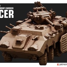 armoured imperial troop carrier APC