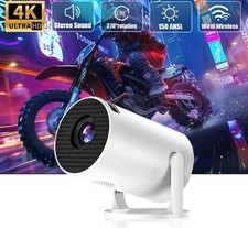 5G 4K Projector Smart HD LED WiFi Bluetooth HDMI USB Android Office Home Theater
