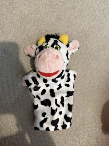 Cow hand puppet - hand,