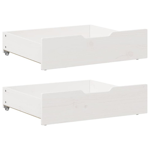 Under bed drawer white solid - under-bed,